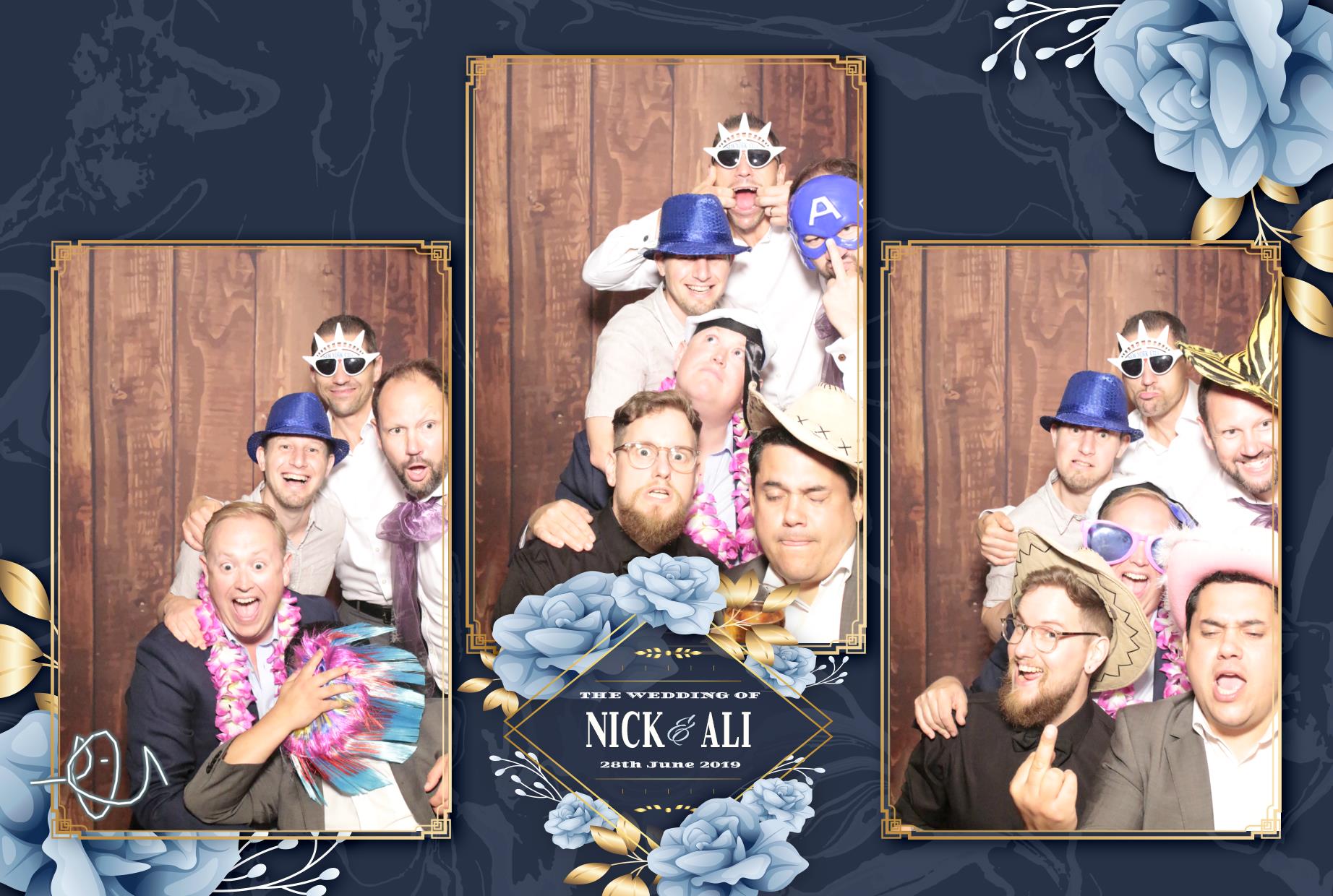 Nick & Ali's Wedding | View more photos from the event at gallery.myphotoboothexperience.co.uk/u/MyPhotoBoothExperienceLtd/Nick-Alis-Wedding